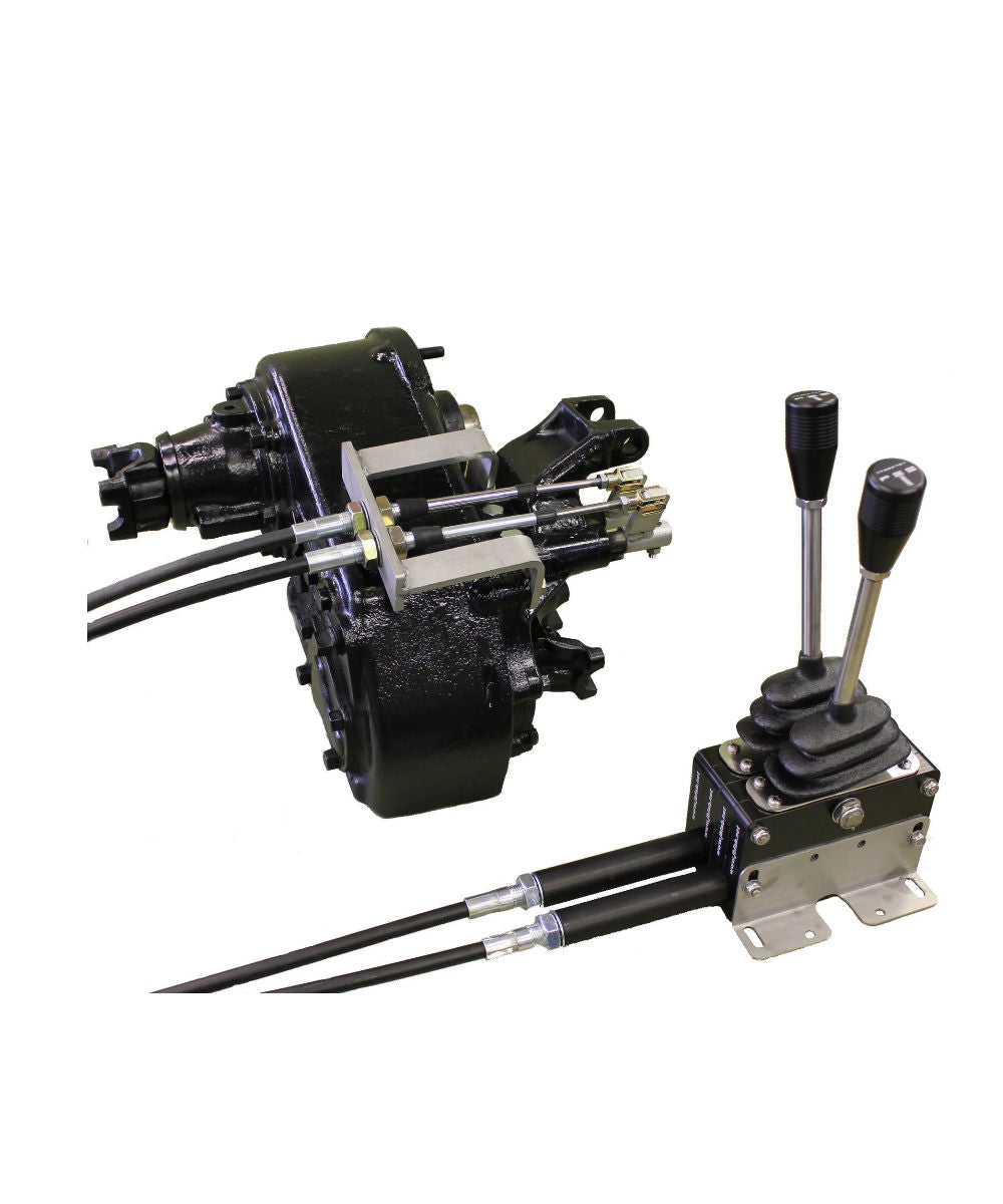 cable gear shifter Cable shifter, Double, Jeep / International, D-300, Buggy style – JB Custom Fabrication