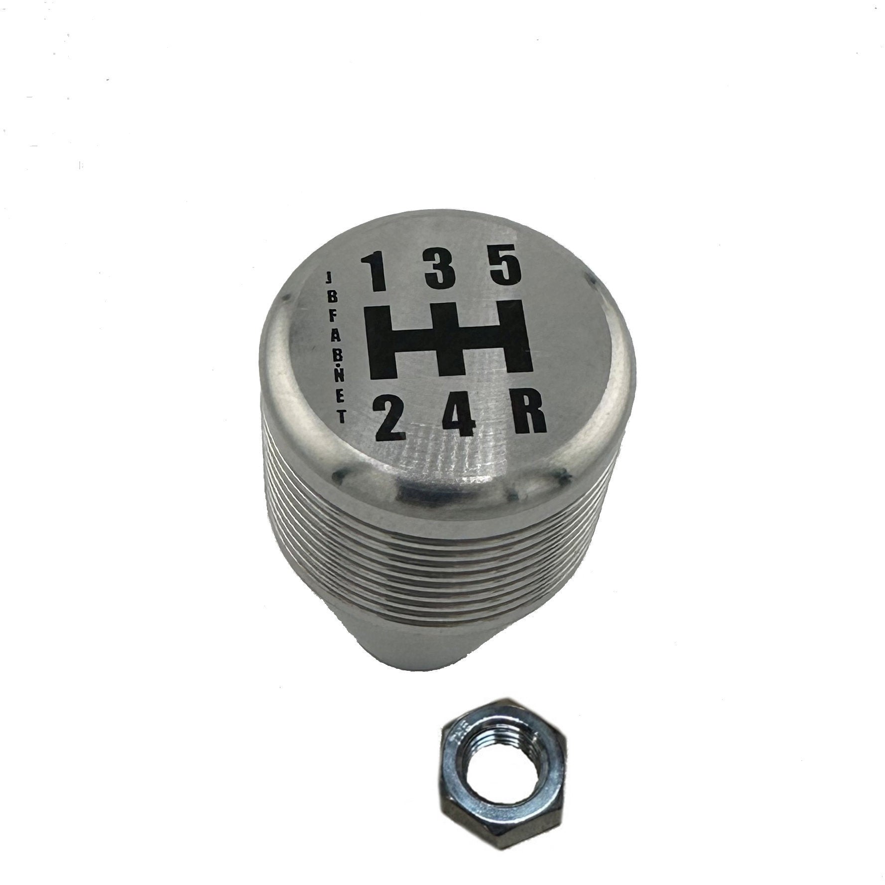 Knob, Billet Aluminum Transmission Shifter Knob, Raw, 5-speed – JB Custom Fabrication