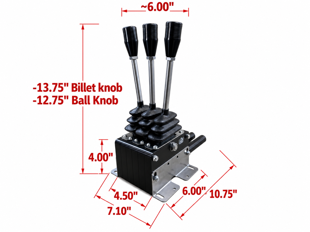 Cable Shifter Triple, Northwest Fabworks Eco/Black Box/Titan
