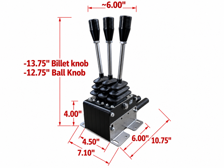 Cable Shifter Triple, Northwest Fabworks Eco/Black Box/Titan
