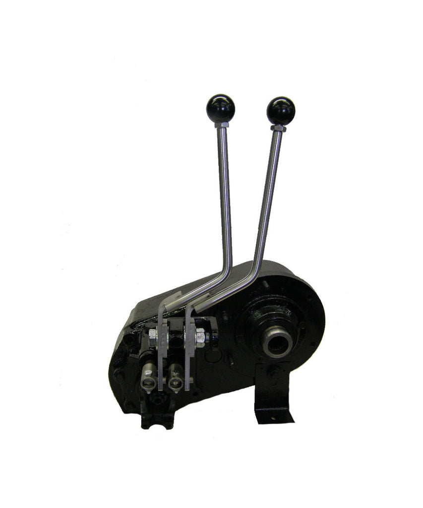 International D-300 Stainless Steel Twin-stick Shifter W/boot P/N