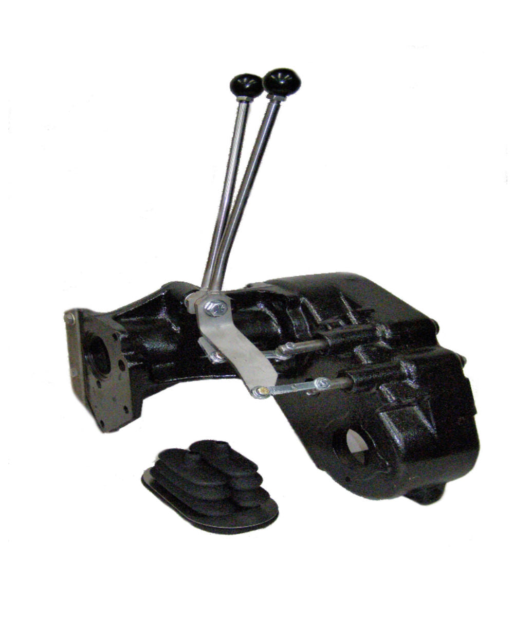 Early Bronco D20 "T" Type Stainless Steel Twinstick Shifter W/boot P