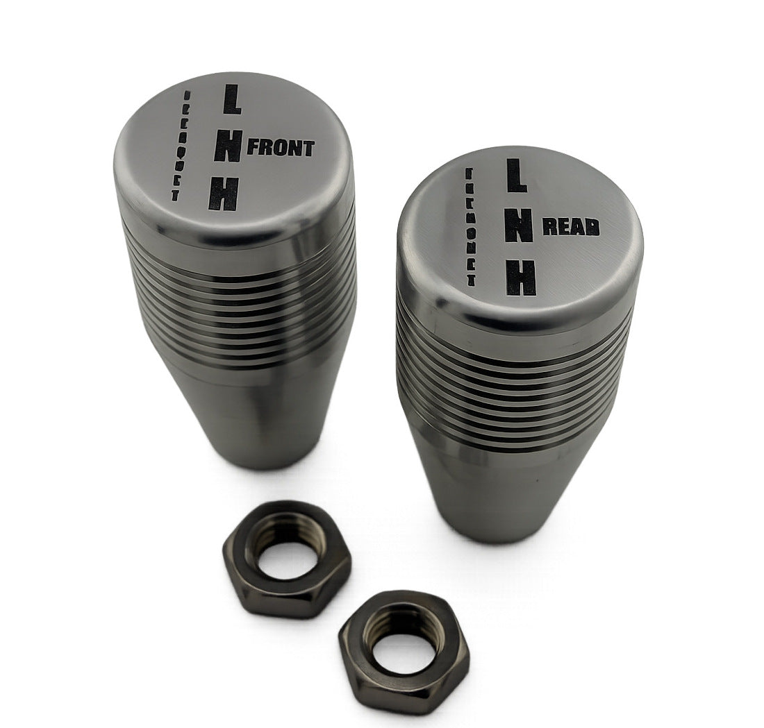 Knobs, Raw Billet Aluminum, Twin-stick Shifter – JB Custom Fabrication