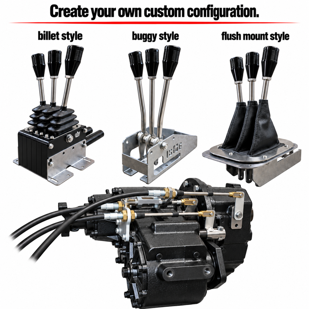 Triple cable shifter, NP205 / NP203
