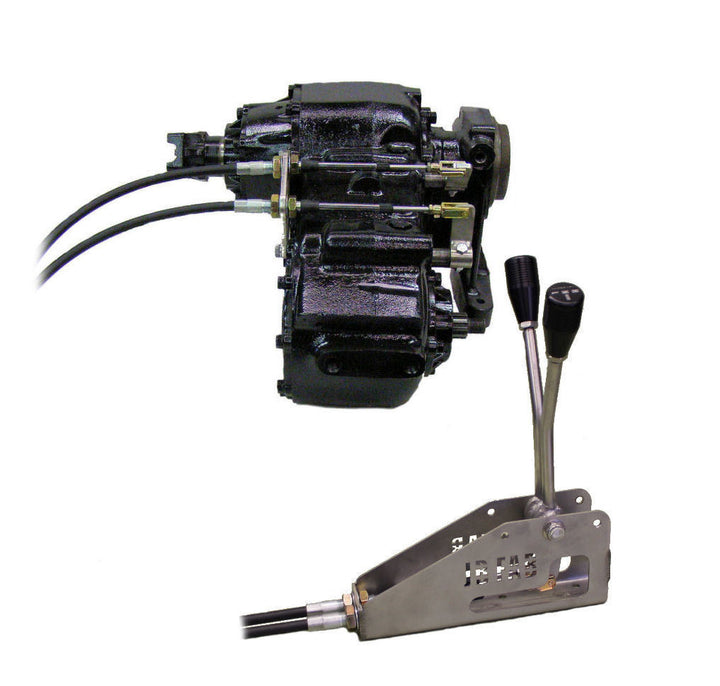 GM Stainless TwinStick Transfer Case Shifters JB Custom Fabrication
