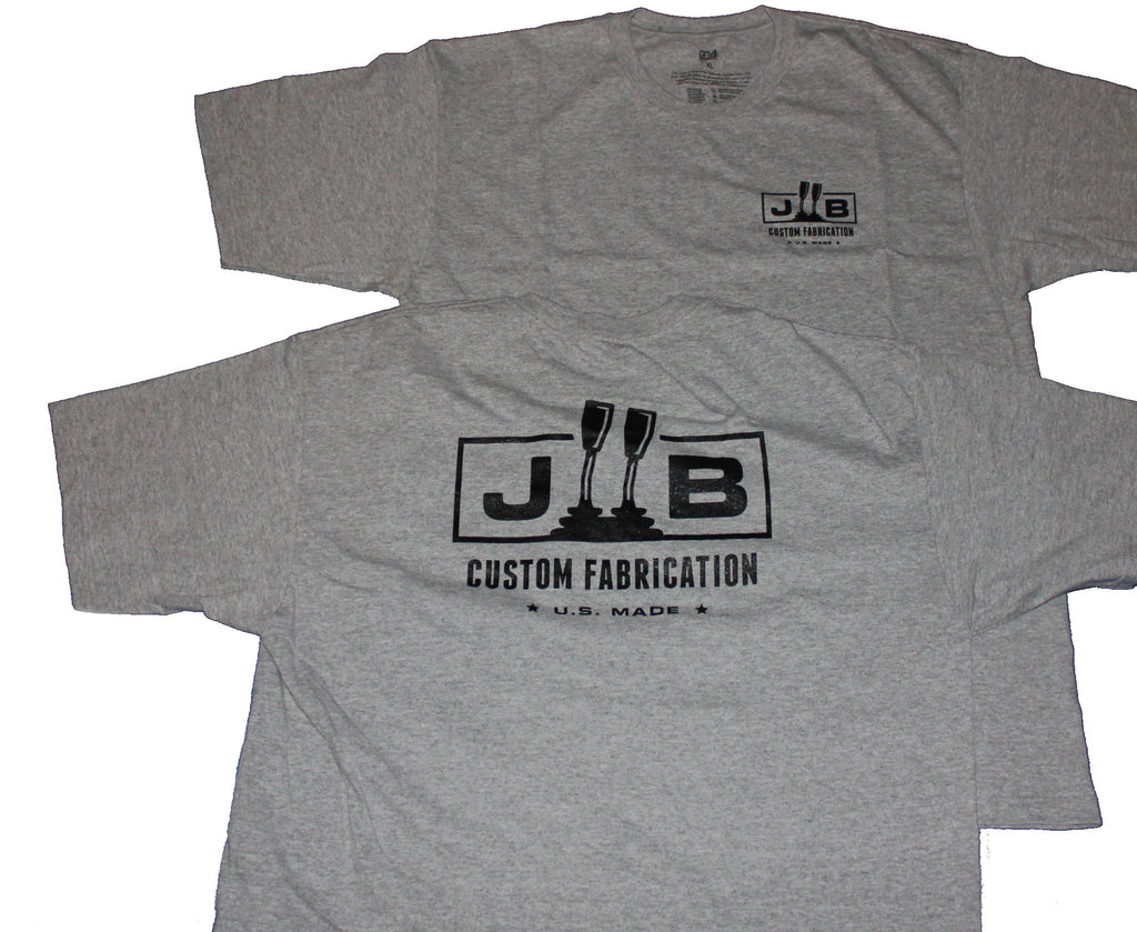 T-Shirt, JB Custom Fabrication, Orange Bronco Mens