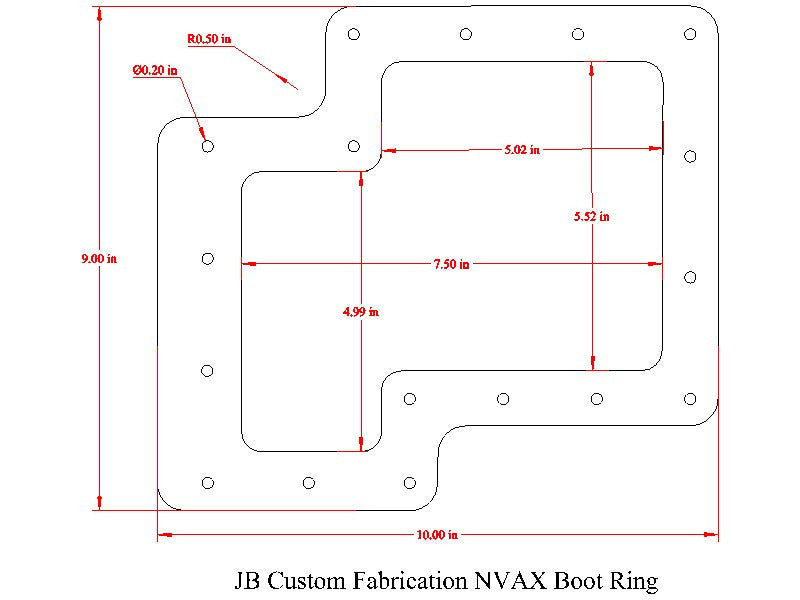 Shifter Boot, Transmission & Twin-stick Transfer case P/N NVAX